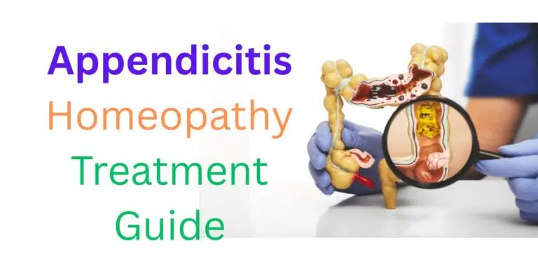 natural remedy for appendicitis