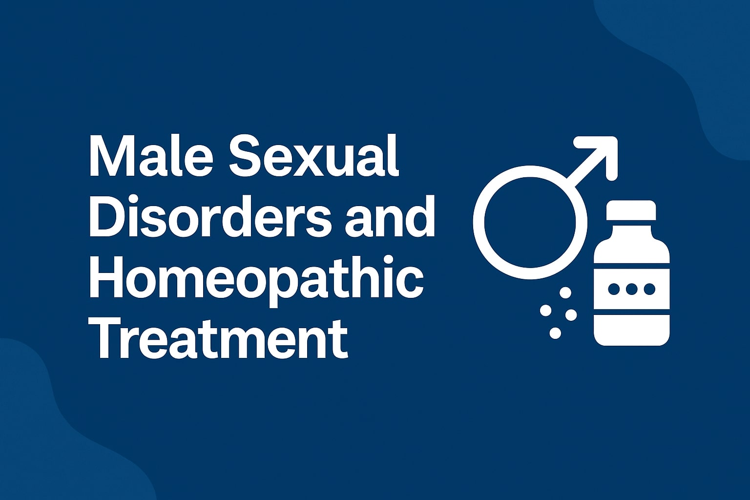 Male sexual disorder