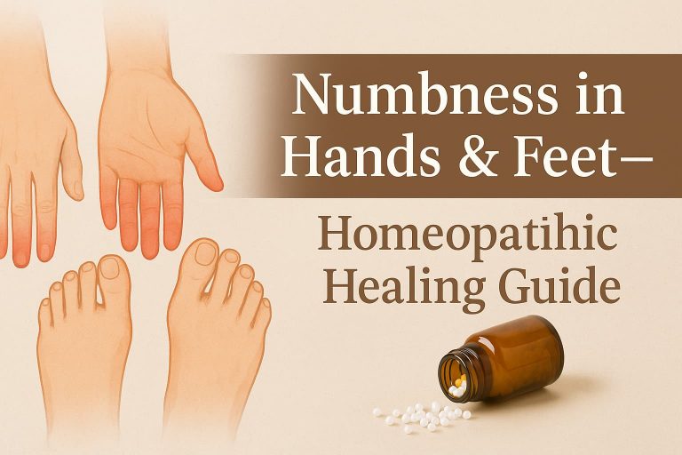 Numbness in Hands & Feet — Homeopathic Healing Guide