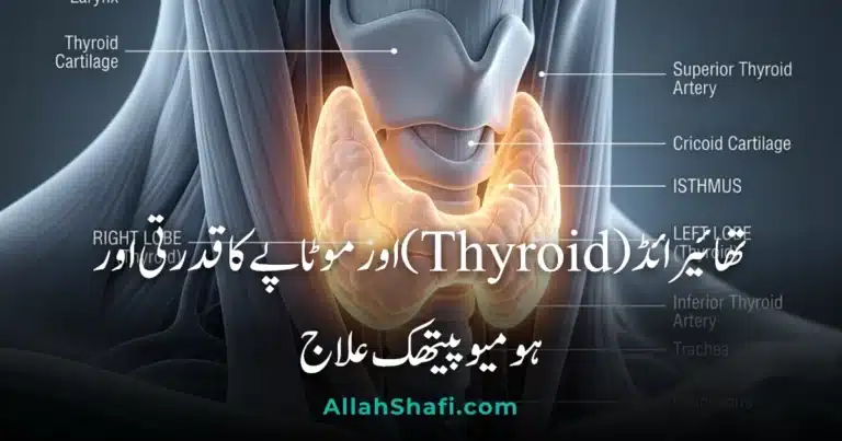 تھائیرائڈ (Thyroid) اور موٹاپے کا قدرتی اور ہومیوپیتھک علاج