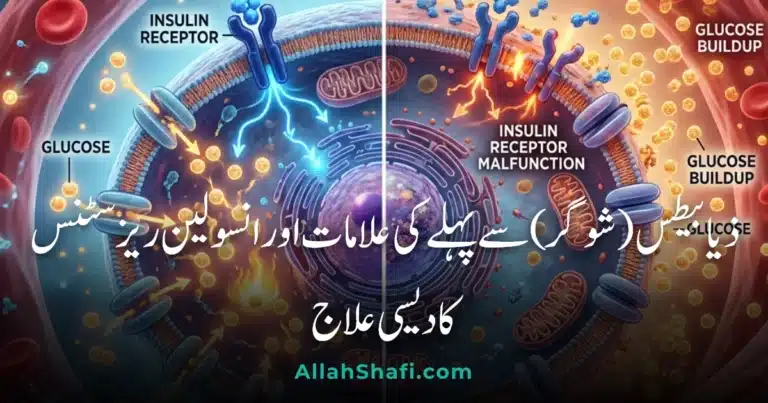 ذیابیطس (شوگر) سے پہلے کی علامات اور انسولین ریزسٹنس کا دیسی علاج