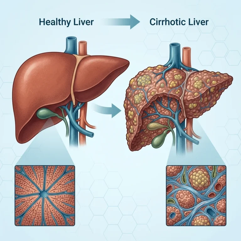 جگر کا سکڑ جانا (Liver Cirrhosis)