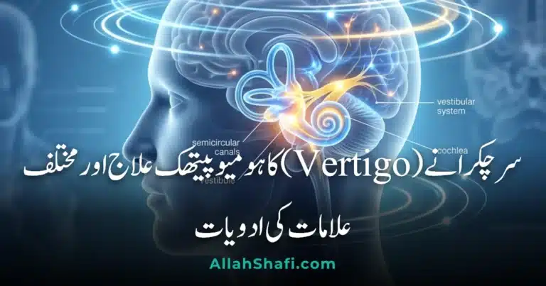 سر چکرانے (Vertigo) کا ہومیوپیتھک علاج اور مختلف علامات کی ادویات