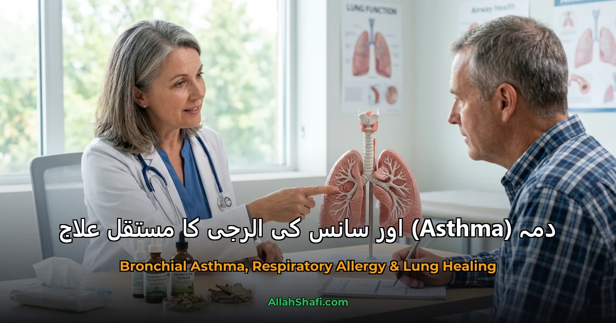 دمہ (Asthma) اور سانس کی الرجی کا مستقل علاج