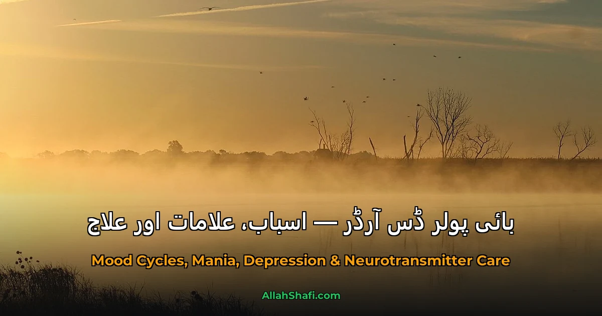 بائی پولر ڈس آرڈر — اسباب، علامات اور علاج