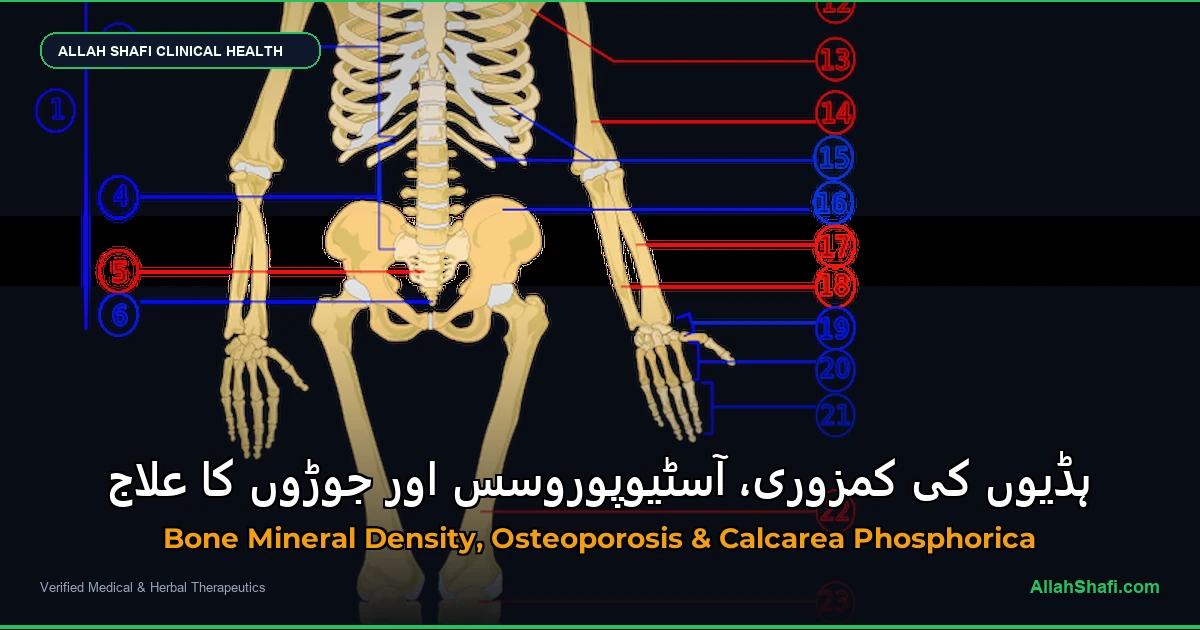 ہڈیوں کی کمزوری، آسٹیوپوروسس اور جوڑوں کا علاج