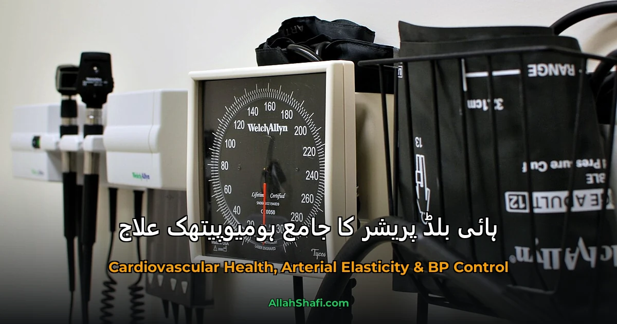 ہائی بلڈ پریشر کا جامع ہومیوپیتھک علاج