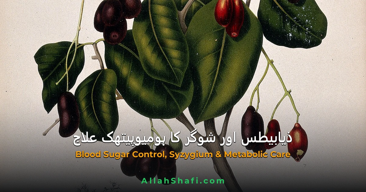 ہومیوپیتھک اور شوگر