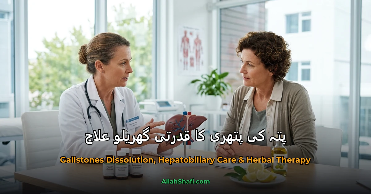 پتے کی پتھری کا ہومیوپیتھک اور دیسی علاج: بغیر آپریشن شفا کی مکمل گائیڈ