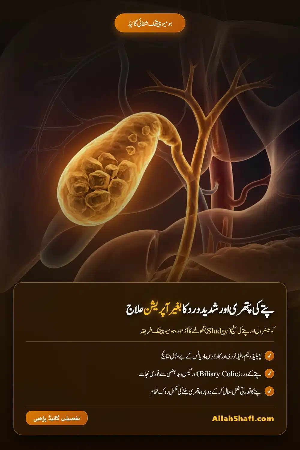 پتے کی پتھری (Gallstones) اور شدید درد: بغیر آپریشن گھولنے کا مستقل ہومیوپیتھک علاج پتے کی پتھری اور شدید درد: بغیر آپریشن گھولنے کا مستقل ہومیوپیتھک علاج پتے کی پتھری گھولنے کا ہومیوپیتھک علاج پن