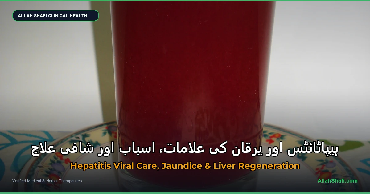 ہیپاٹائٹس اور یرقان کی علامات، اسباب اور شافی علاج