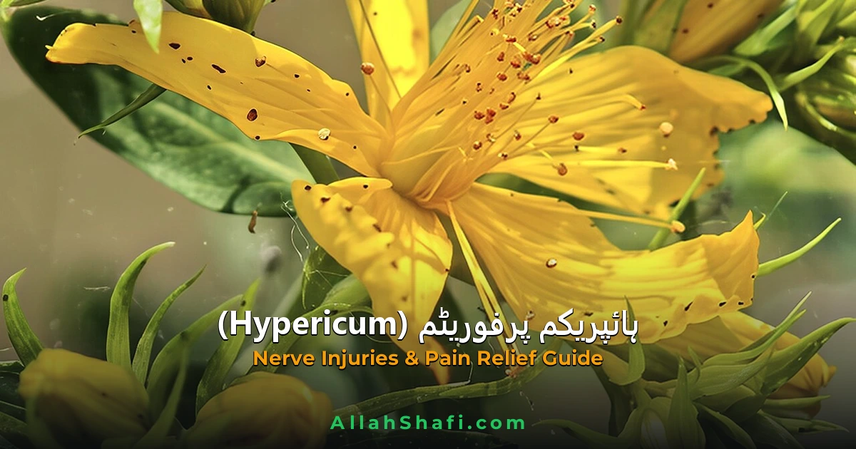 ہائپریکم پرفوریٹم (Hypericum Perforatum) — ہومیوپیتھک دوا کا مکمل تعارف