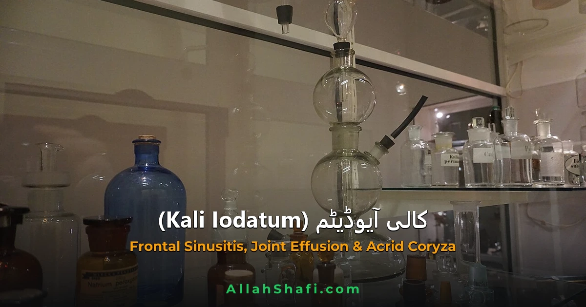 kali iodatum sinus joint care ur feat