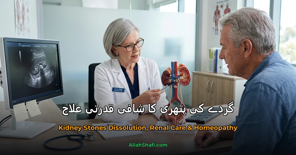 گردے کی پتھری (Kidney Stones) کا قدرتی اور ہومیوپیتھک علاج