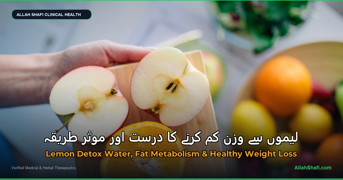 لیموں سے وزن کم کرنے کا درست اور موثر طریقہ