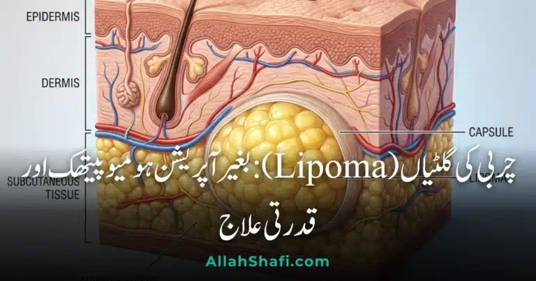 چربی کی گلٹیاں (Lipoma): بغیر آپریشن ہومیوپیتھک اور قدرتی علاج