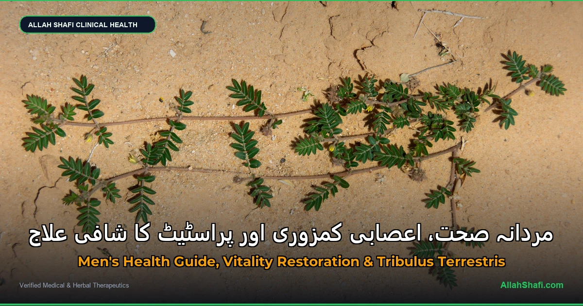 مردانہ صحت، اعصابی کمزوری اور پراسٹیٹ کا شافی علاج