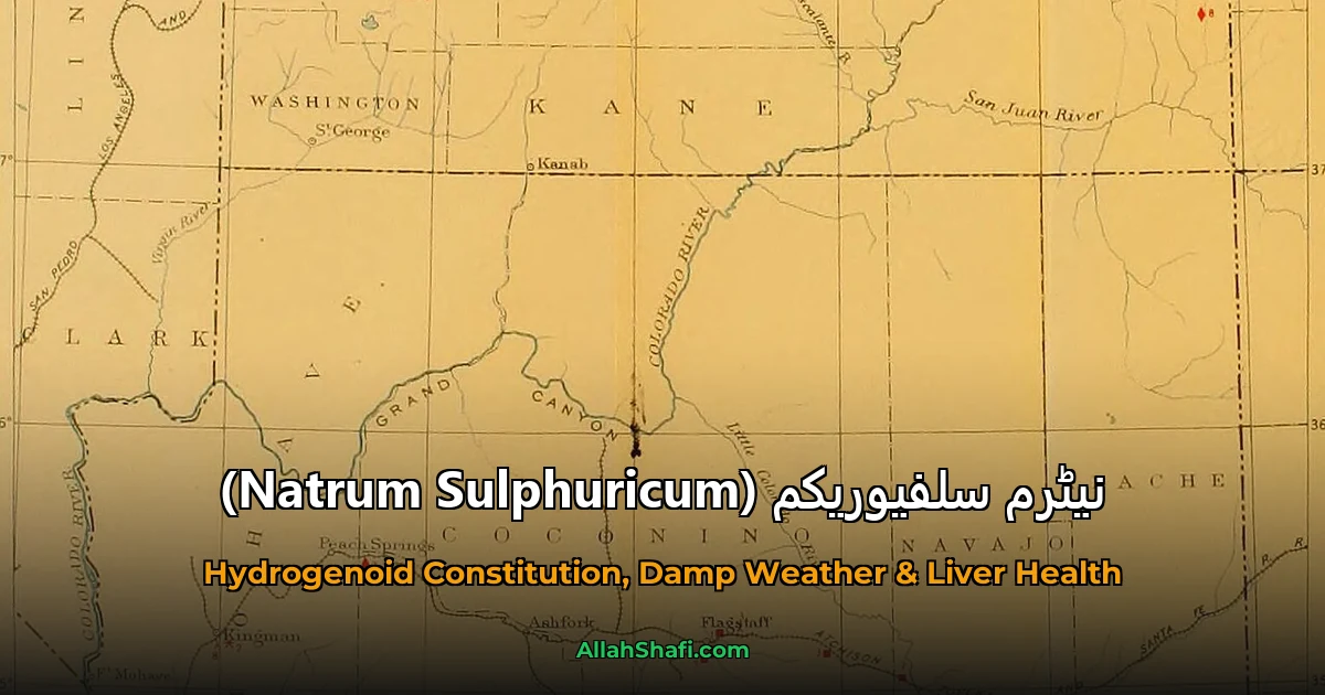 نیٹرم سلفیوریکم (Natrum Sulphuricum)