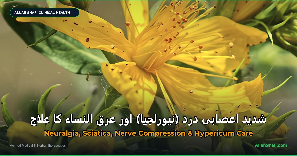 شدید اعصابی درد (نیورلجیا) اور عرق النساء کا علاج
