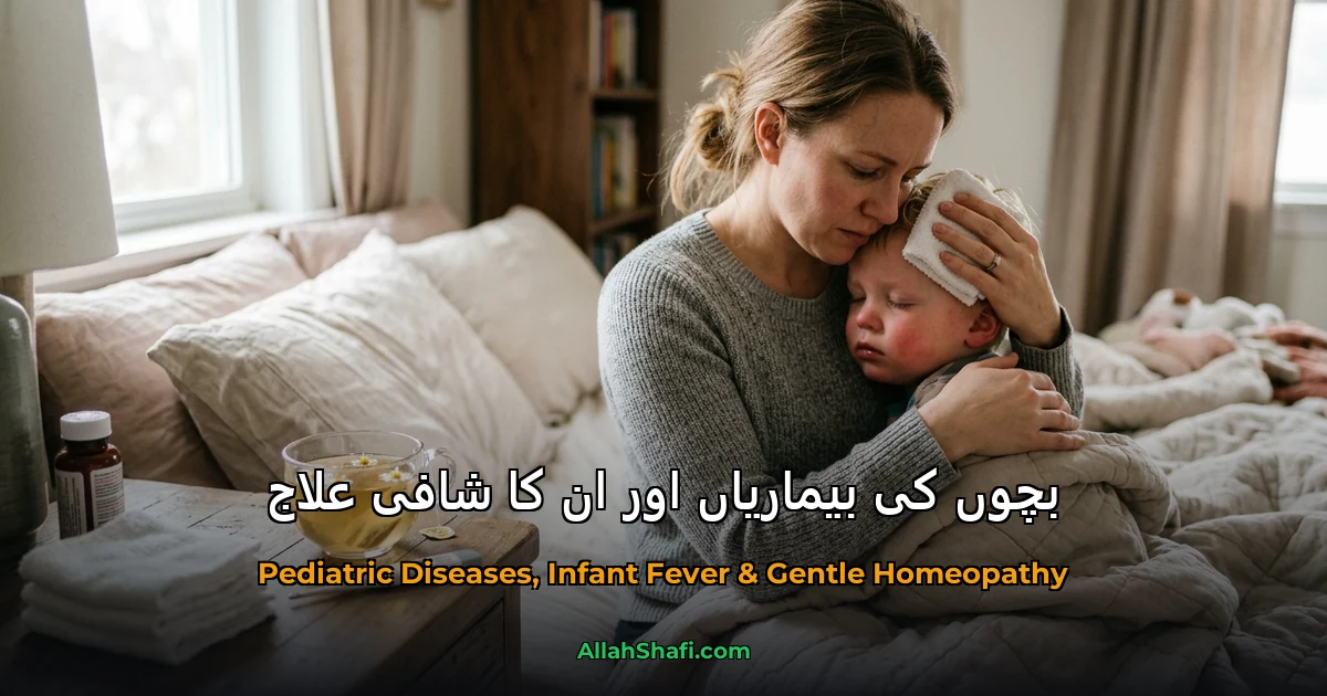 بچوں کی بیماریاں اور ان کا مکمل ہومیوپیتھک علاج