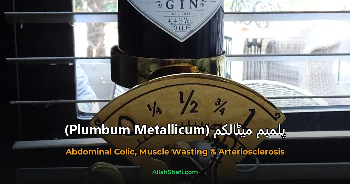 پلمبم میٹالکم (Plumbum Metallicum)