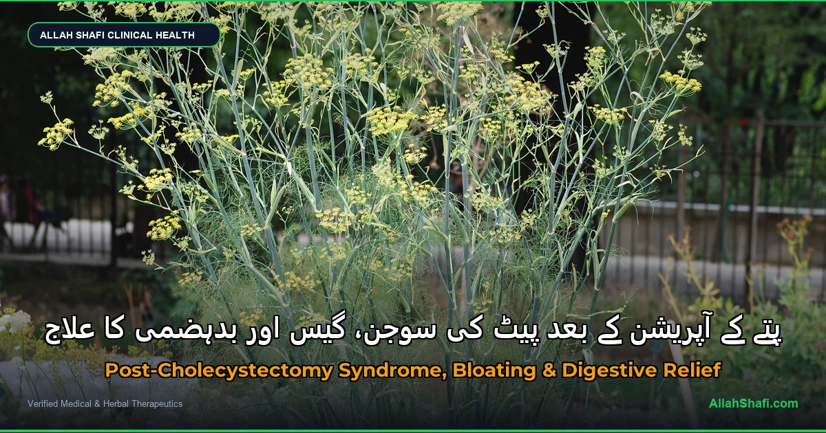 پتے کے آپریشن کے بعد پیٹ کی سوجن، گیس اور بدہضمی کا علاج