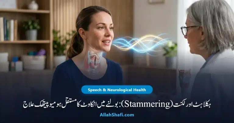 ہکلاہٹ لکنت اور بولنے میں اٹکاوٹ کا قدرتی ہومیوپیتھک طریقہ شفا