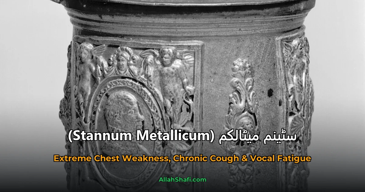 سٹینم میٹالکم (Stannum Metallicum)