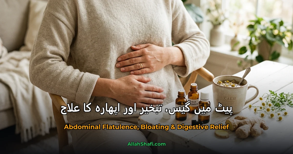 آئی بی ایس (IBS) اور پیٹ میں گیس و اپھارہ کا ہومیوپیتھک علاج