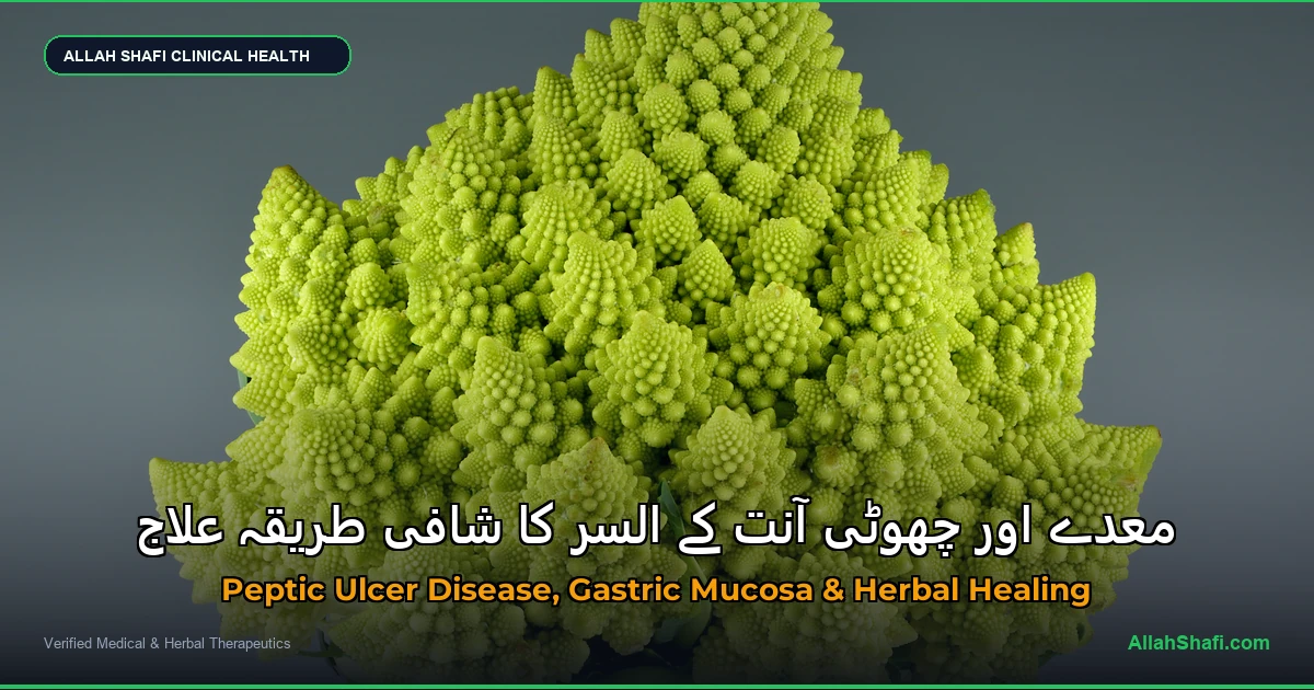 معدے اور چھوٹی آنت کے السر کا شافی طریقہ علاج