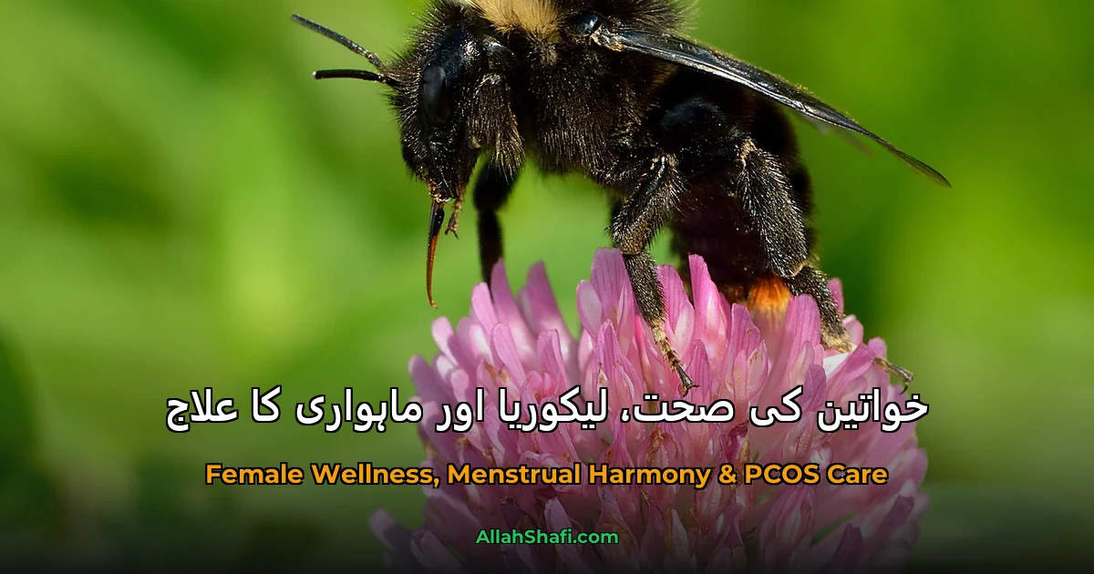 خواتین کی صحت، لیکوریا اور ماہواری کا علاج
