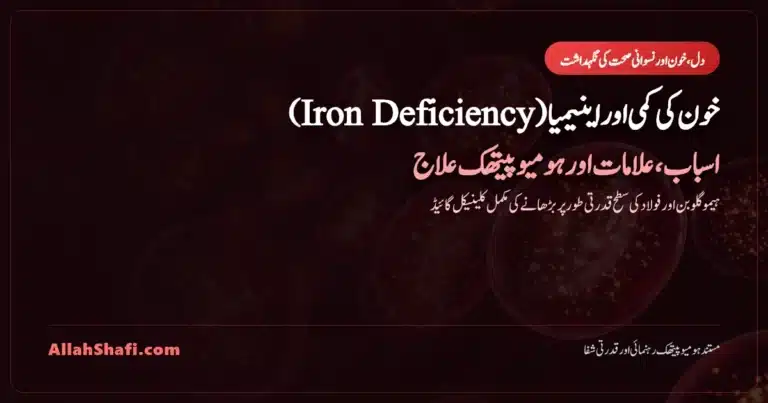 Iron Deficiency Anemia in Urdu Featured Image